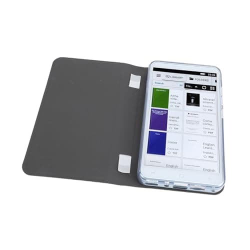Lettore di Ebook da 1+8 GB, Lettore di Libri Touch Screen LCD a Colori da 5 Pollici, per Android 5.1, Lettore di Libri Elettrico Portatile, Supporto WiFi, BT, GPS, FM