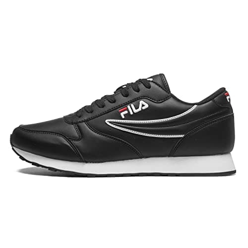 Fila Orbit Men, Scarpe da Ginnastica Basse Uomo, Nero, 43 EU