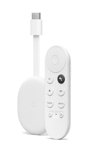 Google Chromecast with Google TV 4K ice white