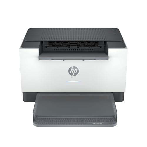 HP LaserJet M207dw 8J9K9F, Stampante a Singola Funzione A4, Stampa Fronte e Retro Automatica in Bianco e Nero, 27 ppm, USB, Wi-Fi, Ethernet, HP Smart, Pannello di controllo con pulsanti LED, Grigia