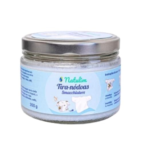 Natulim - Smacchiatore (350 grammi) - Efficace contro tutti i tipi di macchie, Ecologico, Rifiuti Zero, Vegan e Cruelty Free - Vestiti puliti e morbidi senza sporcare il Pianeta - Made in EU
