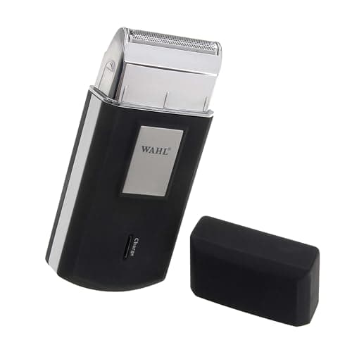 Wahl Mobile Shaver - Rasoio Elettrico con Custodia da Viaggio - Per Testa e Barba