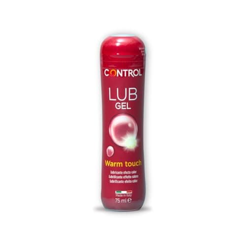 Control Lub Gel Warm Touch Gel Lubrificante A Base D'Acqua con Effetto Caldo - 100% Made in Italy - 75 Ml