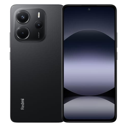 Xiaomi Redmi Note 14 Smartphone 8GB 256GB Nero, 120Hz AMOLED Display, 5500mAh, Con NFC, Senza Caricatore （Nero）