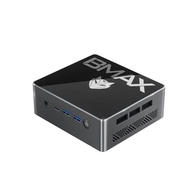 BMAX Mini PC, Twin Lake N150 16GB DDR4 512GB SSD Mini Desktop Computer, Win-11 Pro, Triplo display 4K@60Hz, WiFi 5, BT5.0, Type-C, 4 USB, per Ufficio/Lavoro