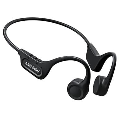 MANKIW Cuffie Conduzione Ossea, Auricolari Conduzione Ossea Bluetooth 5.3, Wireless Cuffie Bluetooth Sport IPX5 per Fitness, Corsa, Guida, Camminata