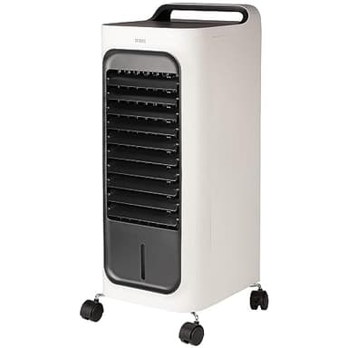 ARDES - ARCF02 Circolatore Raffrescatore e Riscaldante TAO con Telecomando, Comandi Touch e Display - Raffrescatore Evaporativo 3 Velocità con Oscillazione Alette e Filtro Antipolvere - Trasportabile