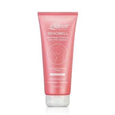 Elifexir Senobell - Crema Rassodante Seno | Tonificante per Seno e Décolleté | Antismagliature | Effetto Tensor e Volume | Seno più Nutrito e Sodo | Idratazione Profonda | 200 ml