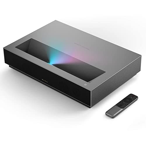 WEMAX Nova 4K UHD Laser TV Proiettore a ottica ultra corta, Smart Android TV, Laser ALPD, Home Theater HDR10 da 150 pollici, Dolby Audio DTS-HD, Proiettore UST con WiFi Bluetooth