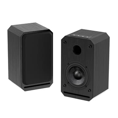 LONPOO Casse PC Gaming, 30W Casse Aacustiche Hifi, 3 Pollici Casse Audio Casse Stereo, Casse Attive Ingresso Blue tooth/USB/AUX (LP42S)