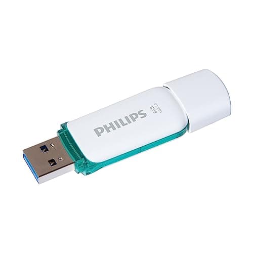 Philips FM08FD75B Memoria USB 3.0 Portatile, 8 GB, Turchese/Bianco