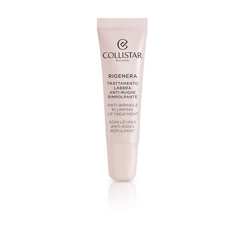 Collistar Rigenera Trattamento Labbra Antirughe Rimpolpante, Levigante e Definito con Acido Ialuronico e Peptidi Biomimetici, Azione Anti-Età e Idratante per Labbra Perfette, 15 ml