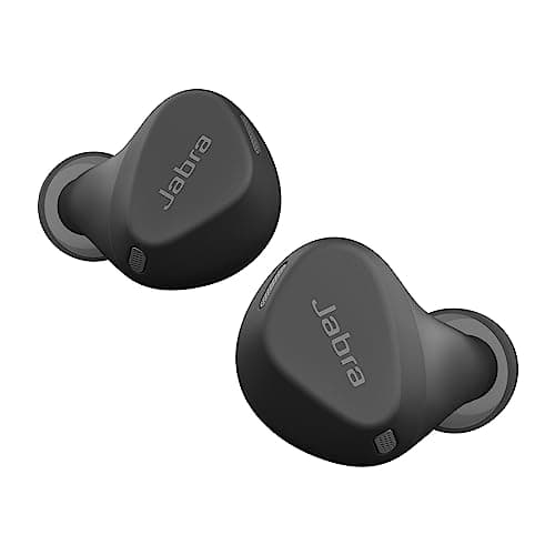 Jabra Elite 3 Active Auricolari In-Ear, vestibilità sportiva sicura, cancellazione attiva del rumore (ANC), connettività wireless Bluetooth, resistenti all'acqua, Spotify Tap e Google Fast Pair - Nero