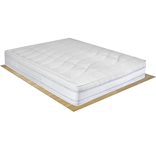 Comprarredo Materasso matrimoniale rigido a molle 160x190 alto 25cm MESSICO, ortopedico anche per pesi importanti con doppio lato caldo/fresco, made in Italy