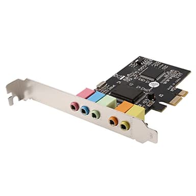 XIAOJUN Scheda Audio PCIe PCI-E X1 CMI8738 Chip 32/64 Bit Scheda Audio Scheda Audio Stereo Un 5.1 Canali Desktop Integrata per PC