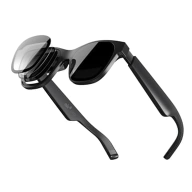 XREAL Air 2 Pro AR Occhiali, Il Display Indossabile Definitivo con Controllo dell'Immersione a 3 livelli, 75g 120Hz 1080P, Ideali per Gaming, Streaming e Lavoro