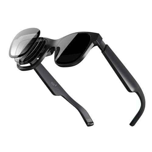 XREAL Air 2 Pro AR Occhiali, Il Display Indossabile Definitivo con Controllo dell'Immersione a 3 livelli, 75g 120Hz 1080P, Ideali per Gaming, Streaming e Lavoro