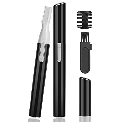 ACWOO Tagliapeli Donna Uomo, Epilatore Delle Sopracciglia, Portatile, Labbra, Corpo, Peli del Viso, Naso, Orecchie