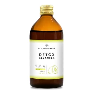 DETOX Fegato e Intestino. Drenante Forte e Diuretico contro la Ritenzione Idrica. Purifica Tossine dal Corpo e Migliora la Digestione. Formula Naturale con Antiossidanti. Vegan. N2 Natural Nutrition
