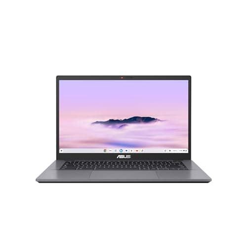 ASUS Chromebook Plus CX3402CBA-PQ0070, Notebook Monitor 14" FHD, Display Anti-Glare, Intel Core 12ma Gen i3-1215U, RAM 8GB, 128GB UFS, Grafica Intel UHD, ChromeOS 111, Grigio