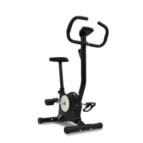 FFitness Easybelt Cyclette Allenamento Stazionaria Bici Resistenza Regolabile Home Trainer Fitness LCD Sensori Cardiofrequenzimetro