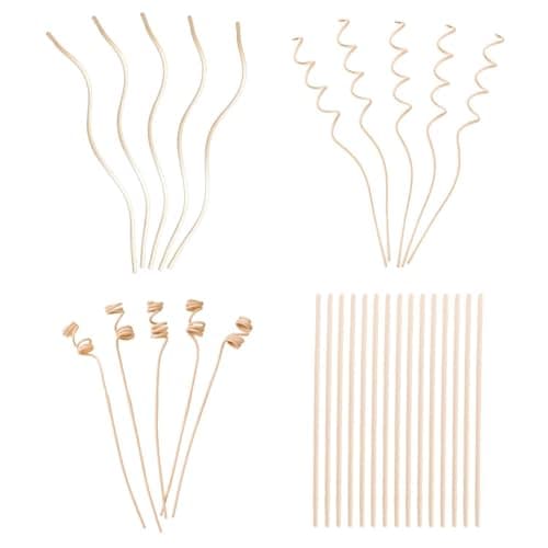 CWPFVQA Bastoncini per Diffusore di Aromaterapia 30 Pezzi, Rattan per Aromaterapia, Accessori per Aromaterapia, Bastoncini per Diffusore di Aromaterapia per Ambienti