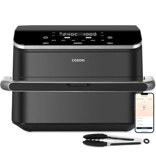 COSORI Friggitrice ad Aria 10 Litri, 8 in 1 Dual Blaze TwinFry con Doppio Cestello 5L & 5L e Separatore Rimovibile, 2800W Air Fryer WiFi con Doppia Resistenza, 35-240℃, 70 Ricette Online, 4-8 Persone