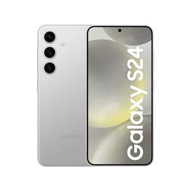 Samsung Galaxy S24 AI Smartphone sbloccato Android Telefono cellulare senza contratto, 8 GB RAM, 128 GB di memoria, fotocamera da 50 MP, batteria a lunga durata, grigio marmo