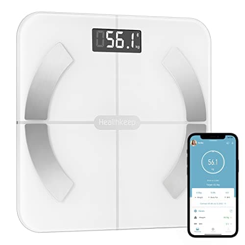 Bilancia Pesapersone Digitale Bilancia Pesapersone Impedenziometrica Intelligente Bluetooth Bilancia 26cm*26cm