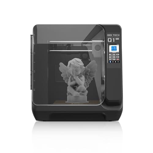 QIDI TECH Q1 Pro Stampante 3D, stampanti 3D ad alta velocità da 600 mm/s con livellamento automatico, doppio motore indipendente dell'asse Z, riscaldamento della camera a 60℃, 245 * 245 * 240 mm