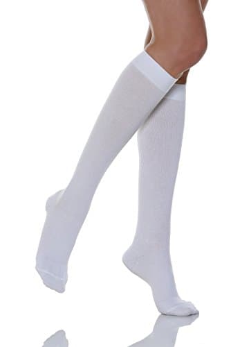 Relaxsan 820 (Bianco 3-M) Calzini Unisex cotone compressione graduata 18-22 mmHg