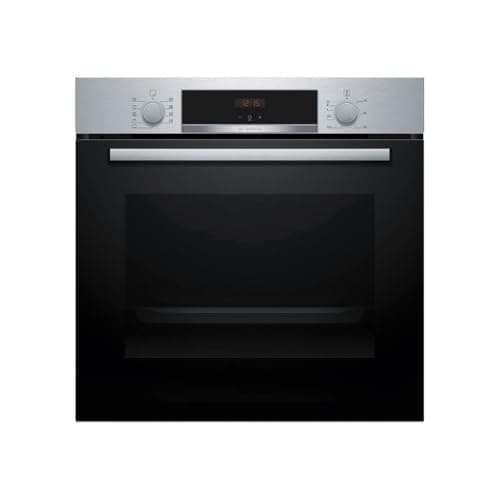Bosch HBA534BS3F, Forno da incasso, EcoClean: pulizia della parete posteriore senza alcun detergente, Display LED Rosso,Inox, 60 x 60 cm