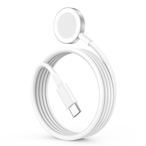 Apple Watch Cavo di ricarica 2 m originale, USB C iWatch, caricatore magnetico rapido per Apple Watch Series 10/9/8/7/6/5/4/3/2/1/Ultra/Ultra2/SE