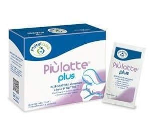 PIU' LATTE PLUS - MILTE - PIU LATTE - più latte - INTEGRATORE ALLATTAMENTO