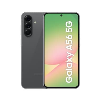 SAMSUNG Galaxy A56 5G, Smartphone con Funzioni intelligenti, 3 anni di Garanzia del produttore, Display Super AMOLED 6.7”, 8GB RAM, 256GB, 5.000 mAh, IP67, Awesome Graphite [Versione Italiana]