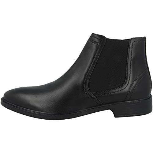 Geox U Gladwin A, Stivaletti Uomo, Nero (Black), 39 EU
