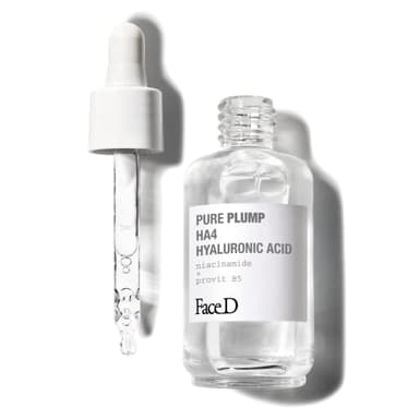 Face D - Pure Plump Siero Viso e Collo Acido Ialuronico Effetto Rimpolpante Immediato - 50 ml