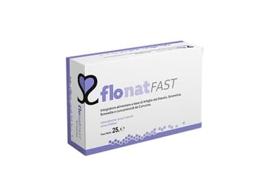 Flonat Fast 20 Compresse - Integratore per Infiammazioni Articolari con Bromelina, Boswellia, Artiglio del Diavolo e Curcuma – Supporta la Funzionalità Articolare e Riduce Edemi