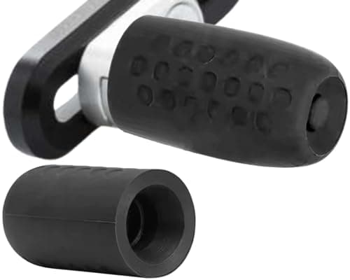 Protezione Leva Cambio Moto, Accessori per Motocicleta Universale, Manicotto in gomma pedale Antiscivolo Nero