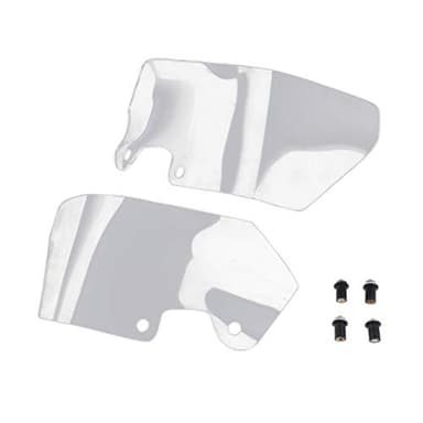 Deflettori Parabrezza Destro Sinistro Moto Antigraffio Per BMW R 1200 GS 2004-2012. - Chiaro