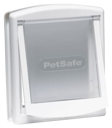 PetSafe Staywell Original, Gattaiola per Gatti, Porta di Ingresso e Uscita per Animali Domestici, Porticine Facile Montaggio, Gattaiola da Interno e Esterno, Struttura Solida, Bianco, M, Medio