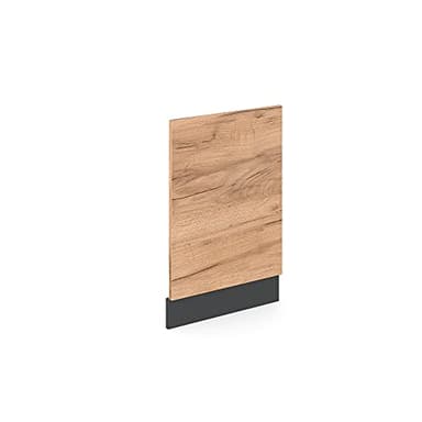 Vicco Pannello frontale R-line, Quercia dorata/Antracite, 45 cm senza piano di lavoro