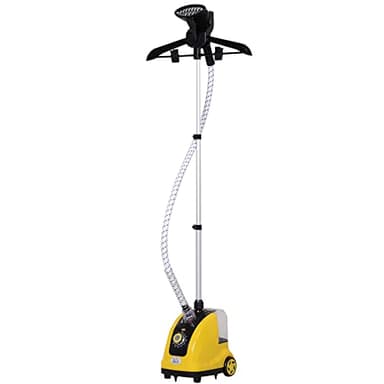 HOMCOM Stiratrice a Vapore Verticale Domestica Professionale 1.4L Potenza 1950W