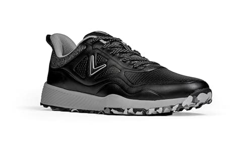 Callaway GTX, Scarpe da Golf Uomo, Nero Grigio, 45 EU