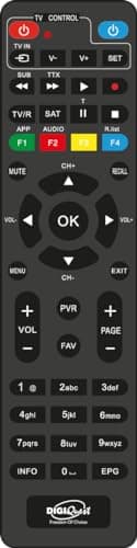 TELECOMANDO ORIGINALE DIGIQUEST VARI MODELLI ((TLC Q10-Q20-Q30-TI9-ES_VOICE-SKILLVOICE-XSD2.1))