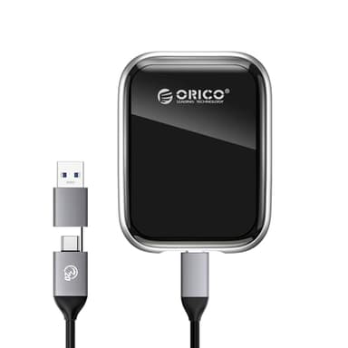 ORICO 1TB SSD esterno fino a 2000MB/s Unità a stato solido portatile, USB 3.2 Gen 2x2 20Gbps con 2 in 1 cavo USB C, compatibilità con Macbook, iPad, iPhone 15 - A20