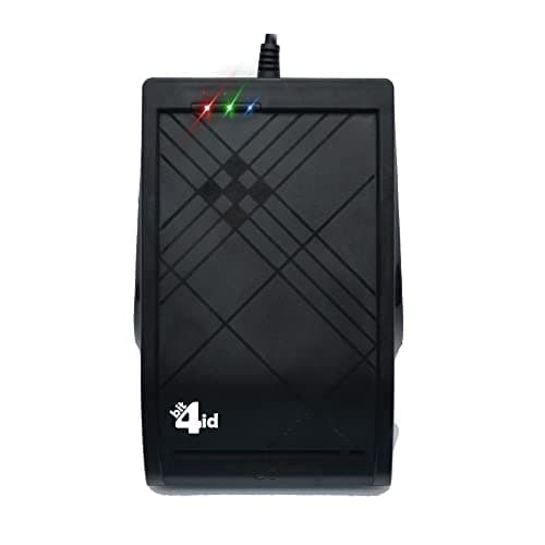 Bit4id Lettore carte contact e contactless per leggere CIE 3.0, Tessera Sanitaria, smart card di Firma Digitale miniLector CIE Plus connessione USB e Compatibile con Windows, Mac, Linux