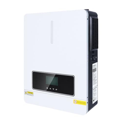Y&H Inverter solare ibrido da 6,2 KW On/Off-Grid, 48 V AC220 V, due uscite di carico MPPT 120 A, caricatore solare Max PV, potenza 6500 W, input con comunicazione WiFi