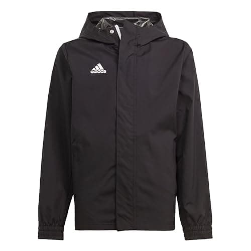 adidas Unisex - Bambini Entrada 22 All-Weather Jacket, Black, 13-14 Years