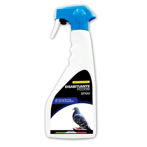AGRI-CULTURA® | Repellente Piccioni 1 LT | Disabituante Piccioni Barriera Vegetale Olfattiva Anti Piccioni e Gabbiani per Balcone, Terrazza, e Giardino | Alternativa Ecologica a Veleno e Naftalina.